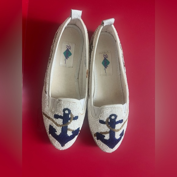BEADZ Shoes - BEADZ nautical anchor flats